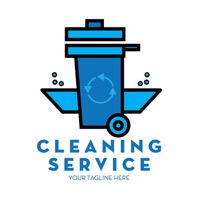 抽象矢量清潔服務(wù)主題標(biāo)志設(shè)計(jì)的藝術(shù)與策略